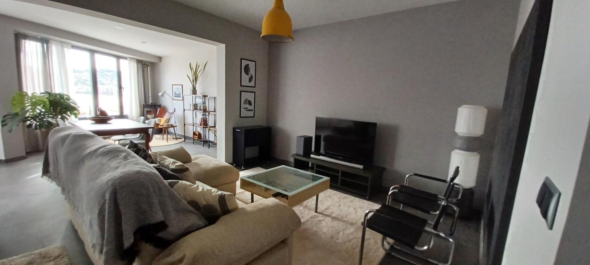 Apartamento Piso A Pie De Playa Con Terraza Exclusiva Moaña Exterior foto