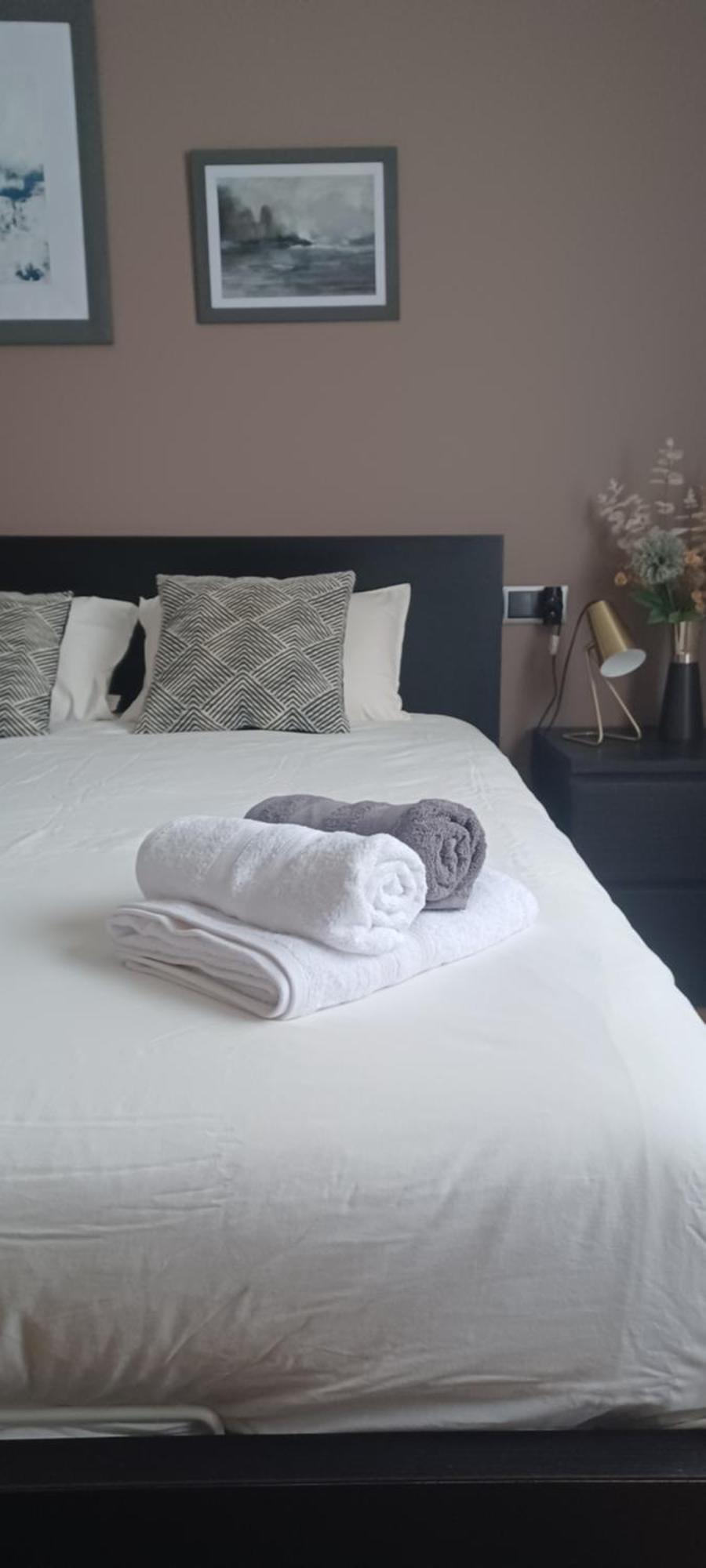 Apartamento Piso A Pie De Playa Con Terraza Exclusiva Moaña Exterior foto